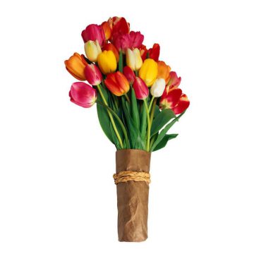 Bó hoa với 50 hoa hồng sen